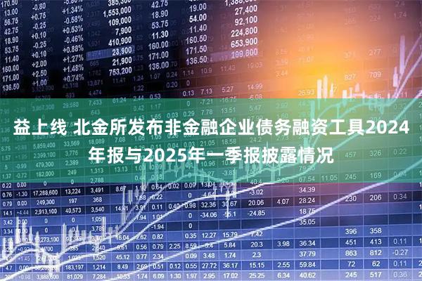 益上线 北金所发布非金融企业债务融资工具2024年报与2025年一季报披露情况
