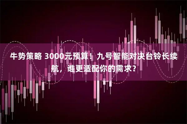 牛势策略 3000元预算！九号智能对决台铃长续航，谁更适配你的需求？